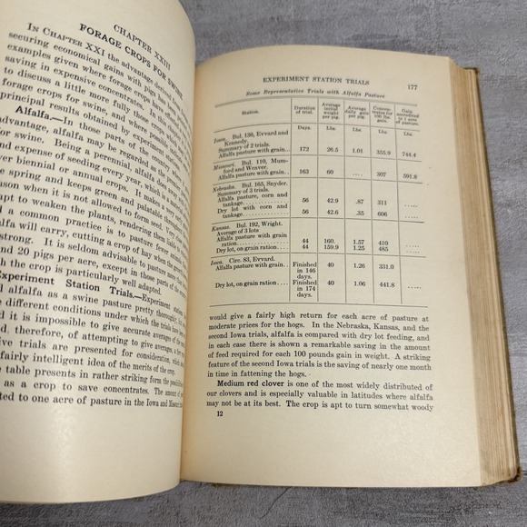 Lippincott's Farm Manuals Productive Swine Husbandry G. E.‎ Day 1913 Pigs Book - Picture 11 of 16